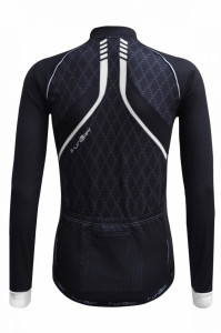 Tricou Ciclism FUNKIER Tivoli-L Pro (L/S) - Alb L