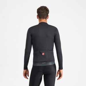 Tricou cu maneca lunga Castelli Espresso Thermal, Negru, XL - Img 2