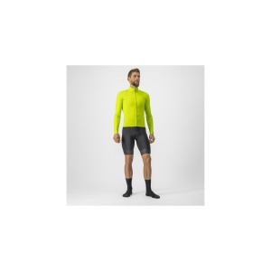 Tricou cu maneca lunga Castelli PRO Thermal Mid LS, Galben Fluo, XL - Img 4