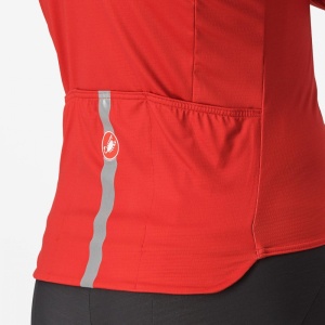 Tricou cu maneca lunga Castelli PRO Thermal Mid LS, Rosu, L - Img 3