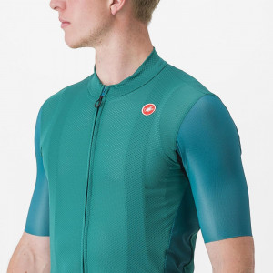 Tricou cu maneca scurta Castelli Endurance Elite, Turcoaz, L - Img 5