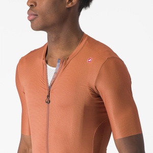 Tricou cu maneca scurta Castelli Espresso, Maro, XXXL - Img 6