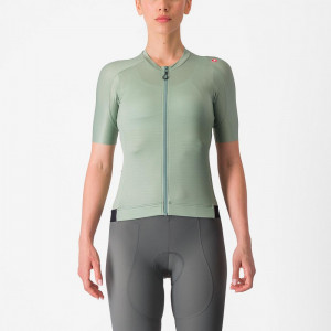 Tricou cu maneca scurta Castelli Espresso W, de dama, Vernil, S