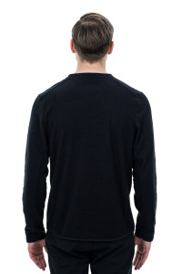 TRICOU CUBE ATX FLEECE JERSEY L/S BLACK M - Img 3