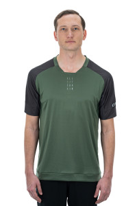 TRICOU CUBE ATX JERSEY ROUND NECK JERSEY S/S OLIVE GREY - Img 2