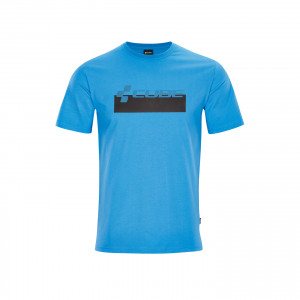 TRICOU CUBE ORGANIC T-SHIRT LOGO DOTS BLUE L - Img 2