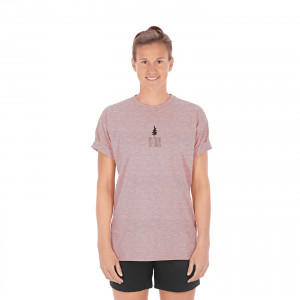 TRICOU CUBE ORGANIC WS T-SHIRT FICHTELMOUNTAINS ROSE XL/XXL - Img 2
