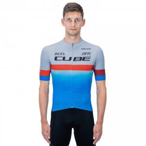 TRICOU CUBE TEAMLINE JERSEY S/S BLUE RED GREY S