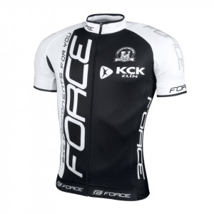 Tricou Force Team maneci scurte negru/alb L - Img 2
