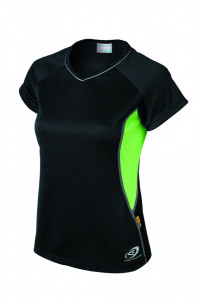 TRICOU SHIMANO INDOOR PT. FEMEI LARG NEGRU/VERDE