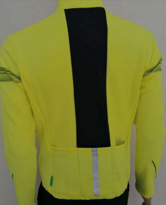 TRICOU SHIMANO THERMAL WINTER NEON YELLOW MEN (W1718) - Img 2