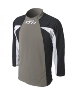 TRICOU SHIMANO XTR MANECA LUNGA TITANIUM/NEGRU