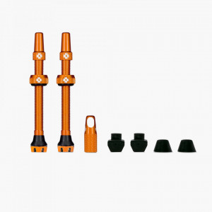Valve tubeless Muc-Off Tubeless Valves V2 44mm Portocalii - Img 2