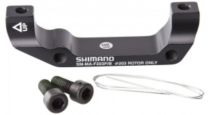 ADAPTOR MONTAJ PT. FRANA PE DISC SHIMANO SM-MA-F203P/B SURUBURI (STOP RING TYPE X2 & WIRING TYPE X2) WIRE X1 VRAC