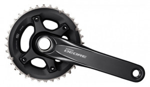 ANGRENAJ PEDALIER SHIMANO DEORE FC-M6000-2 36X26T BRAT 170MM PT. 10 VIT. PE SPATE 2-PCS FC FARA CG FARA BUTUC PEDALIER AMBALAT IND.