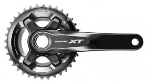 ANGRENAJ PEDALIER SHIMANO DEORE XT FC-M8000-2 36X26T BRAT 170MM PT. 11 VIT. PE SPATE HOLLOWTECH 2 FARA BUTUC PEDALIER PT. CHAINLINE 48.8MM AMBALAT IND.