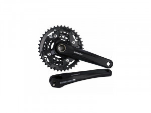 ANGRENAJ PEDALIER SHIMANO FC-MT300-3 PT. 9 VIT. BRAT 175MM 40X30X22T FARA CG 2-PCS FC FARA BUTUC PEDALIER NEGRU AMBALAT IND.