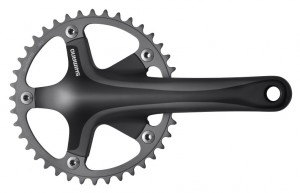 ANGRENAJ PEDALIER SHIMANO FCR601 40T STANGA BRAT 170MM HOLOWTECH 2 INCL. SM-BB6700 BSA FARA ANGRENAJ DREAPTA DOAR PT. TANDEM AMBALAT IND.