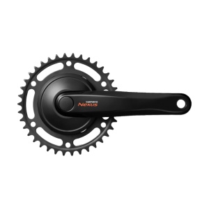 ANGRENAJ PEDALIER SHIMANO NEXUS FC-C6000 170MM 38T COMPATIBIL CHAIN CASE INCL. SURUBURI FIXARE NEGRU AMBALAT IND.