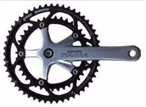 ANGRENAJ PEDALIER SHIMANO TIAGRA FC-4400 52X39T BRAT 175MM PT. 9 VIT. PE SPATE AMBALAT IND.