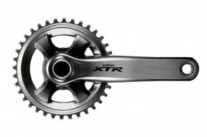 ANGRENAJ PEDALIER SHIMANO XTR FC-M9000-1 FARA FOAIE BRAT 170MM PT. 11 VIT. PE SPATE FARA BUTUC PEDALIER SURUBURI & SAIBA PT. CHAINLINE 50.4MM AMBALAT IND.