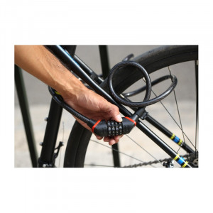 Antifurt Cablu ZEFAL K-Traz C6 Cifru 12mm/180cm - Black