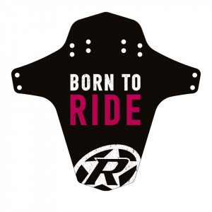 Aparatoare Reverse Born to Ride negru/alb/roz - Img 2