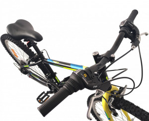 Bicicleta copii mtb ULTRA Storm 24 - Negru | 8-10 ani - Img 3