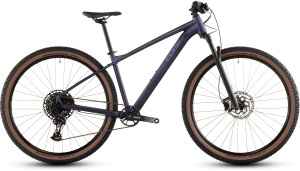 BICICLETA CUBE ATTENTION SLX PURPLEGALAXY BLACK 2026 cadru M (17") - roti 29