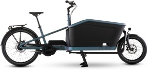 BICICLETA ELECTRICA CUBE CARGO HYBRID COMFORT PRO 800 SMARAGDGREY REFLEX 2026 One Size