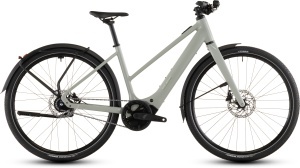 BICICLETA ELECTRICA CUBE EDITOR HYBRID SLX 400X FE TRAPEZE REEDBEIGE CHROME 2026 50 cm