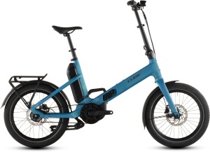 BICICLETA ELECTRICA CUBE FOLD HYBRID COMFORT 545 AZURE REFLEX 2026 One Size