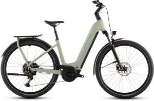 BICICLETA ELECTRICA CUBE KATHMANDU HYBRID ONE 800 EASY ENTRY PEA GREEN 2026 50 cm
