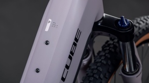 BICICLETA ELECTRICA CUBE REACTION HYBRID PERFORMANCE 600 EASY ENTRY PLUMGREY BLACK 2026 cadru XL (22") - roti 29 - Img 2
