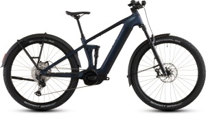 BICICLETA ELECTRICA CUBE STEREO HYBRID ONE22 SLX 800 FE INDIGOBLUE BLUE 2026 cadru L (20") - roti 29