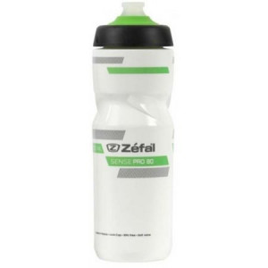 Bidon ZEFAL Sense Pro 80 Pro-Cap 800ml - White/Green - Img 2