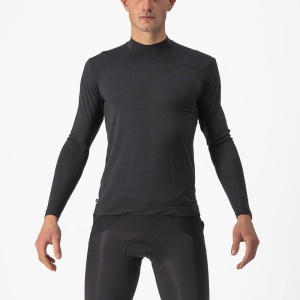 Bluza de corp cu maneca lunga Castelli Bandito Wool LS, Negru, XXL - Img 4