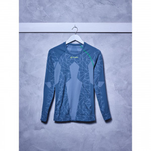 BLUZA DE CORP CUBE RACE BE COOL L/S GREY GREEN L - Img 2