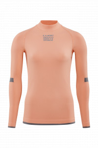 BLUZA DE CORP CUBE WS BASELAYER RACE BE WARM L/S CORAL M/L