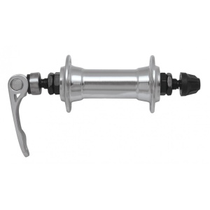 Butuc fata aluminiu Force 36h QR rulmenti argintiu - Img 1