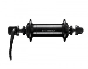 BUTUC FATA SHIMANO HB-TX500-QR 36H OLD 100MM AX 108MM QR 133MM NEGRU NEGRU AMBALAT IND.