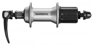 BUTUC SPATE SHIMANO ALIVIO FH-T4000 32H 8/9/10 VIT. OLD 135MM AX 146MM QR 168MM ARGINTIU AMBALAT IND.