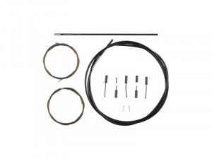 CABLU DE SCHIMBATOR SHIMANO ROAD SET POLYMER COATED NEGRU PT. R9100