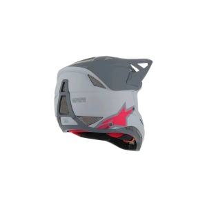 Casca Alpinestars Missile Tech Racer Helmet Light Gray Dark Gray Matt L - Img 2