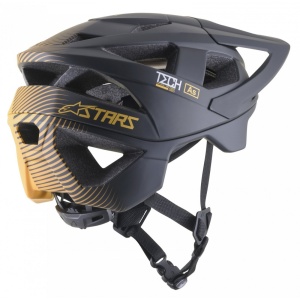 Casca Alpinestars Vector Pro A2 Ebony Tangerine Matt S - Img 2