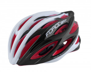 Casca Force Bat Negru/Alb/Rosu L-XL (57-61 cm) - Img 2