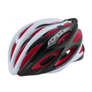 Casca Force Bat negru/alb/rosu S-M (54-58 cm)