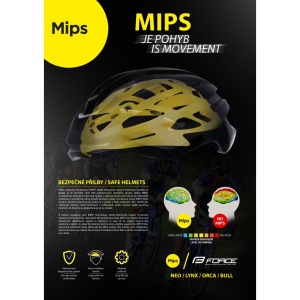 Casca Force Orca MIPS Alb/Negru L-XL (59-61 cm) - Img 7