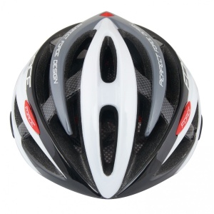Casca FORCE ROAD junior, negru/alb/gri, XS -S (48-54 cm)
