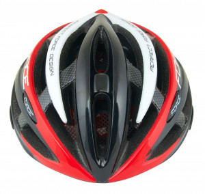 Casca Force Road Negru/rosu/Alb S-M (54-58 cm) - Img 3